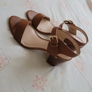 Kelly & Katie heeled sandal cognac 9.5M